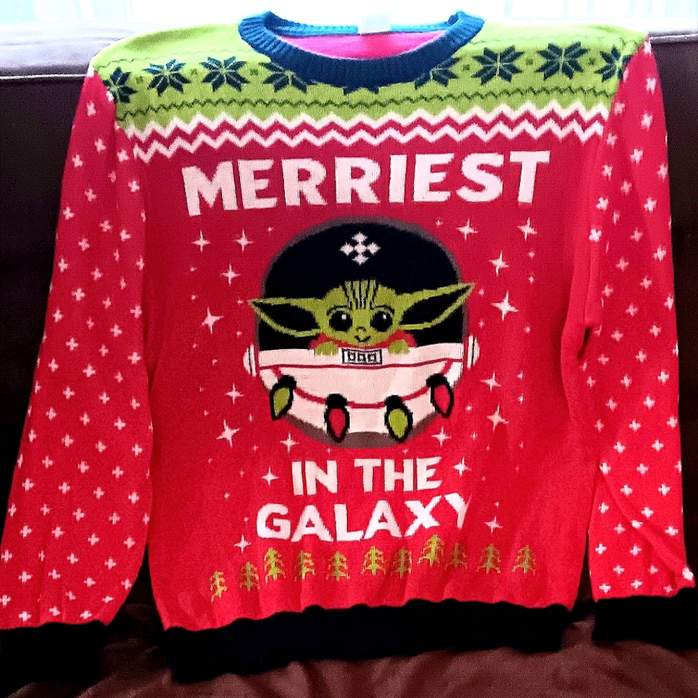 STAR WARS Christmas Sweater: sz. XXL